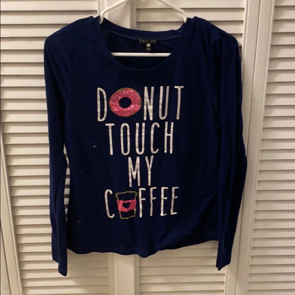 Long sleeve pajama tee
